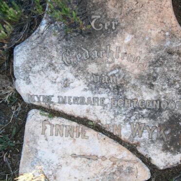 WYK Finnie, van