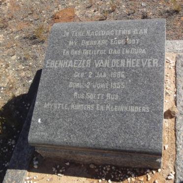 HEEVER Ebenhaezer, van den 1886-1955 &amp; Myrtle Irma 1897-1969
