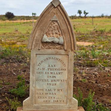 PRINSLOO J.M. 1838-1923