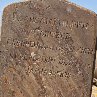 COETZEE Francois Philippus 1878-1879