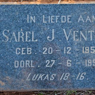 VENTER Sarel J. 1955-1958
