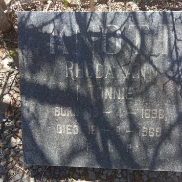 Eastern Cape, VICTORIA EAST district, Farm 205, Knott Memorial Church, Knott family cemetery