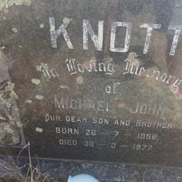 KNOTT Michael John 1958-1977