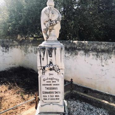 SMITH Theodorus Gerhardus 1860-1930