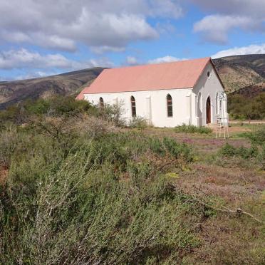 Eastern Cape, WILLOWMORE district, Baviaanskloof, Zand Vlakte 224, NG Kerk, Gannaland, small cemetery