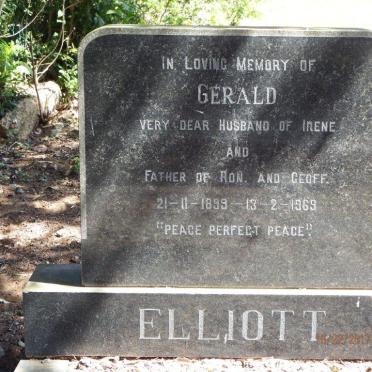 ELLIOTT Gerald 1899-1969