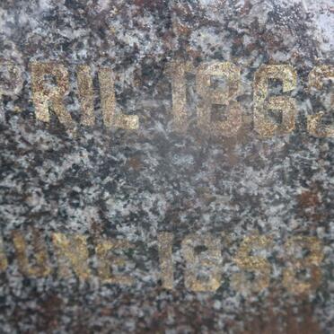 BRADFIELD James Rio 1863-1958 &amp;  Agnes -1908 :: VAN DER MEULEN Nora 1905-1978