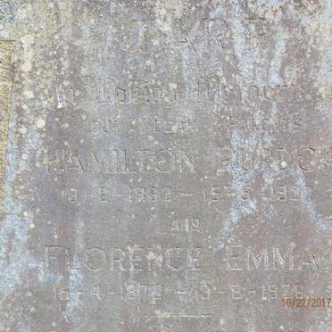 TARR Hamilton Purdon 1862-1937 &amp; Florence Emma 1873-1926