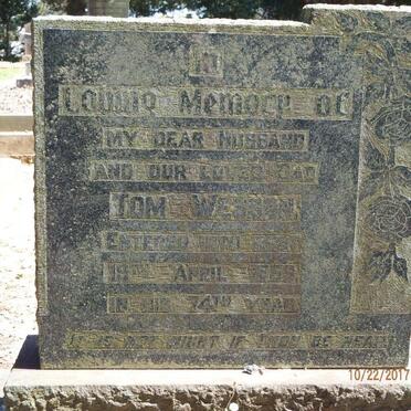 WESSON Tom -1956 :: WESSON Aubrey George