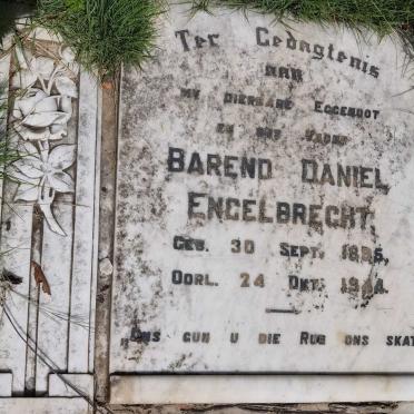 ENGELBRECHT Barend Daniel 1895-1944