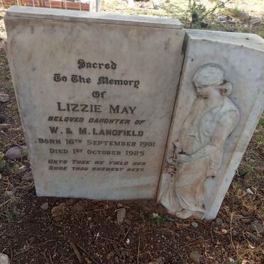 LANGFIELD Lizzie May 1901-1925