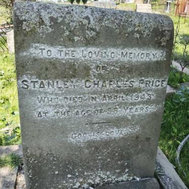 PRICE Stanley Charles -1943