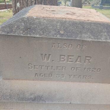 BEAR W.