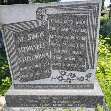 NYONGWANA St. Simon 1965-1987