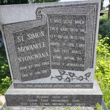 NYONGWANA St. Simon 1965-1987