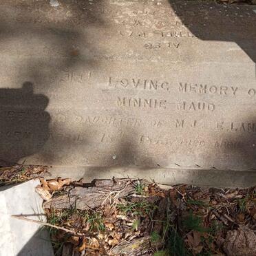 LANGFIELD Minnie Maud 1877-1878 :: JAMES Ethel May 1877-1878 