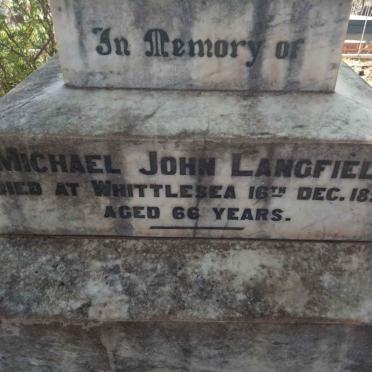 LANGFIELD Michael John -1899