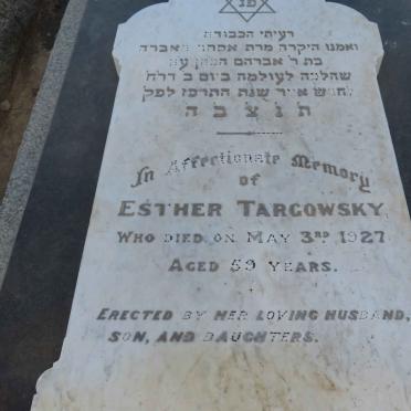 TARGOWSKY Esther -1927