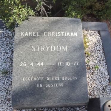 STRYDOM Karel Christiaan 1944-1977 :: STRYDOM Nicolaas Hendrik 1959-2019