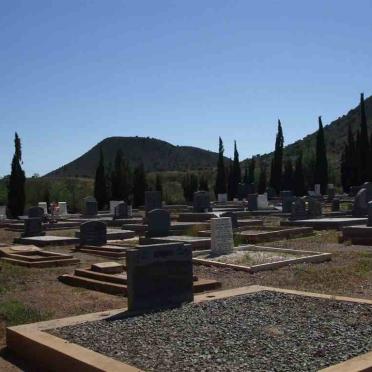 3. Overview of the newer section of the cemetery