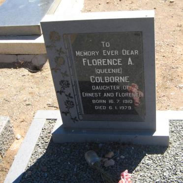 COLBORNE Florence A. 1910-1979