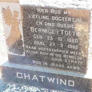 CHATWIND Bernice 1960-1965