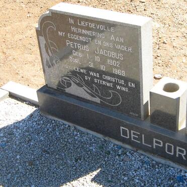 DELPORT Petrus Jacobus 1902-1969 &amp; Katrina 1909-1980