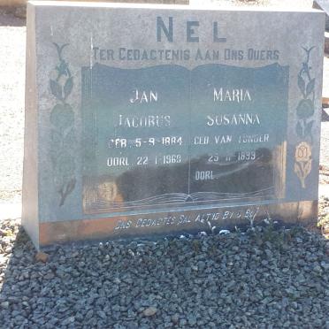 NEL Jan Jacobus 1884-1969 &amp; Maria Susanna VAN TONDER 1899-