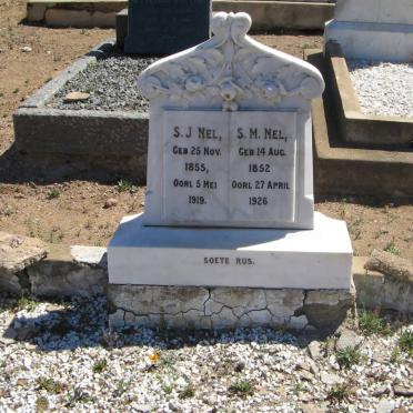 NEL S.J. 1885-1919 &amp; S.M. 1852-1926