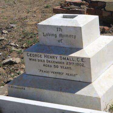 SMALL George Henry -1902