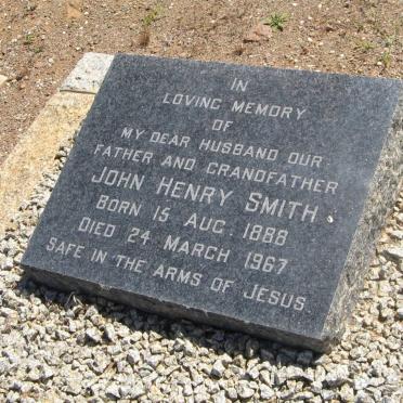 SMITH John Henry 1888-1967