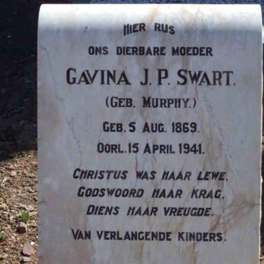 SWART Gavina J.P. nee MURPHY 1869-1941