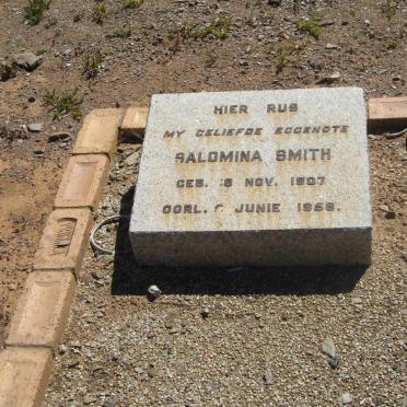 SMITH Salomina 1907-1956