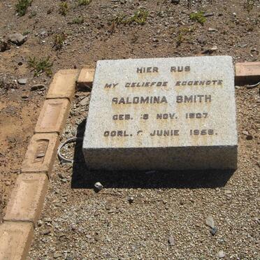 SMITH Salomina 1907-1956