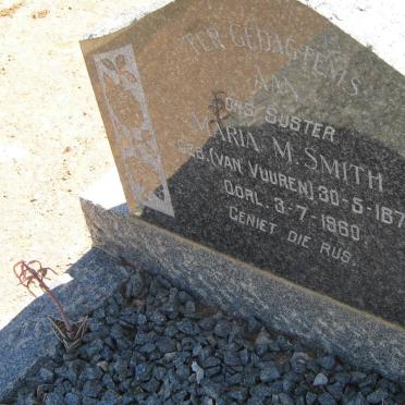 SMITH Maria M. nee VAN VUUREN 1873-1960