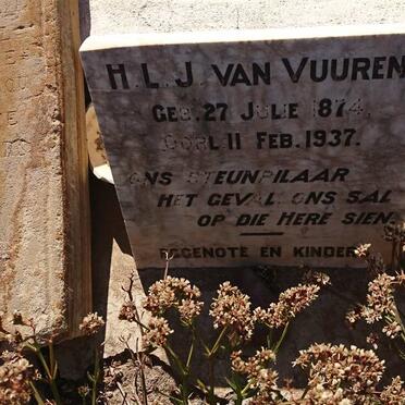 VUUREN H.L.J., van 1874-1937