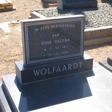WOLFAARDT Dina Helena 1911-1994