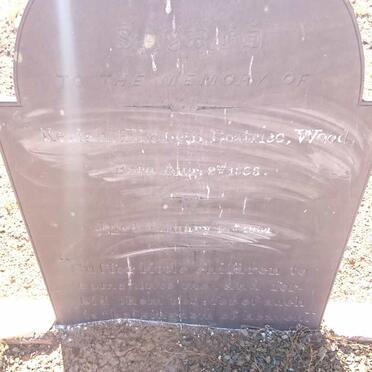 WOOD Keziah Elizabeth Beatrice 1883-1884