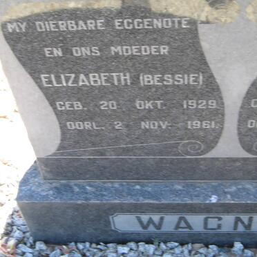 WAGNER Elizabeth 1929-1961 :: WAGNER Herman 1958-1961