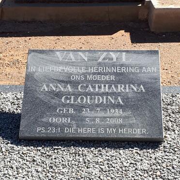 ZYL Anna Catharina Gloudina, van 1934-2008