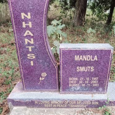 NHANTSI Mandla Smuts 1957-2003