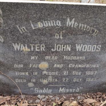 WOODS Walter John 1887-1955