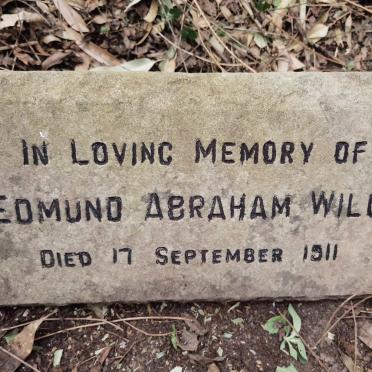 WILD Edmund Abraham -1911