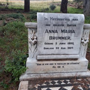 BRUMMER Anna Maria 1890-1937