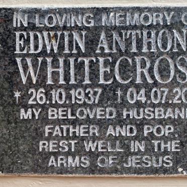 WHITECROSS Edwin Anthony 1937-2012