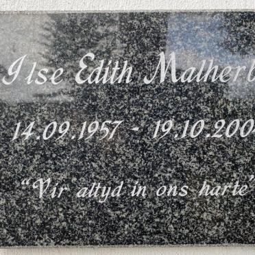 MALHERBE Ilse Edith 1957-2004