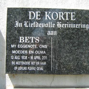 KORTE Bets, de 1938-2011