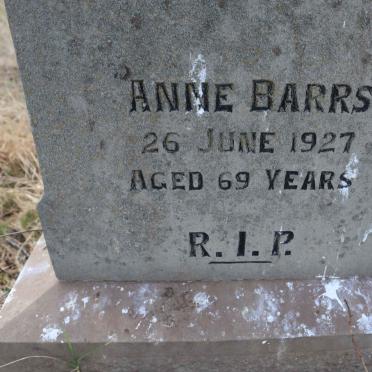 BARRS Annie -1927