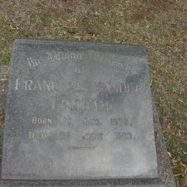 FINCHAM Frank Alexander 1879-1963 