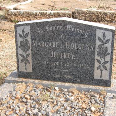 JEFFREY Margaret Douglas 1924-1972